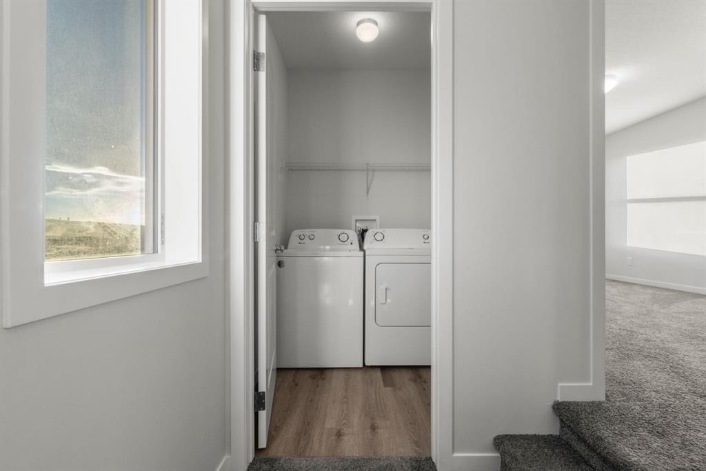 98 Cornerstone Link Ne, Calgary, AB - Indoor Photo Showing Laundry Room