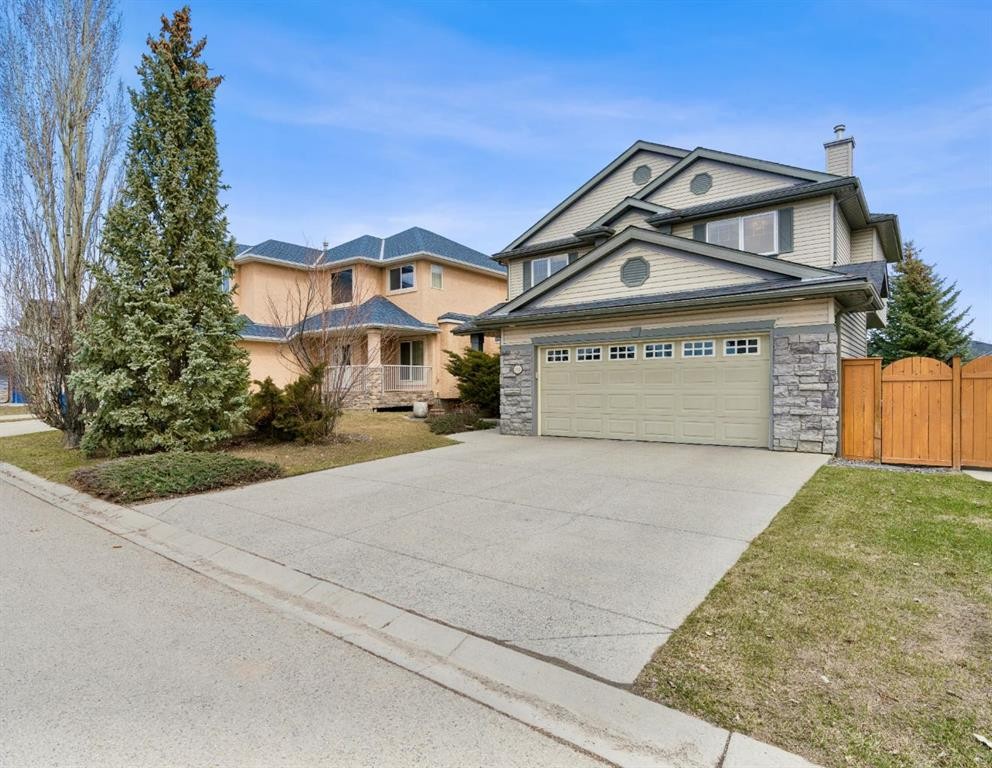 212 Springmere Place, Chestermere, AB - Outdoor With Facade