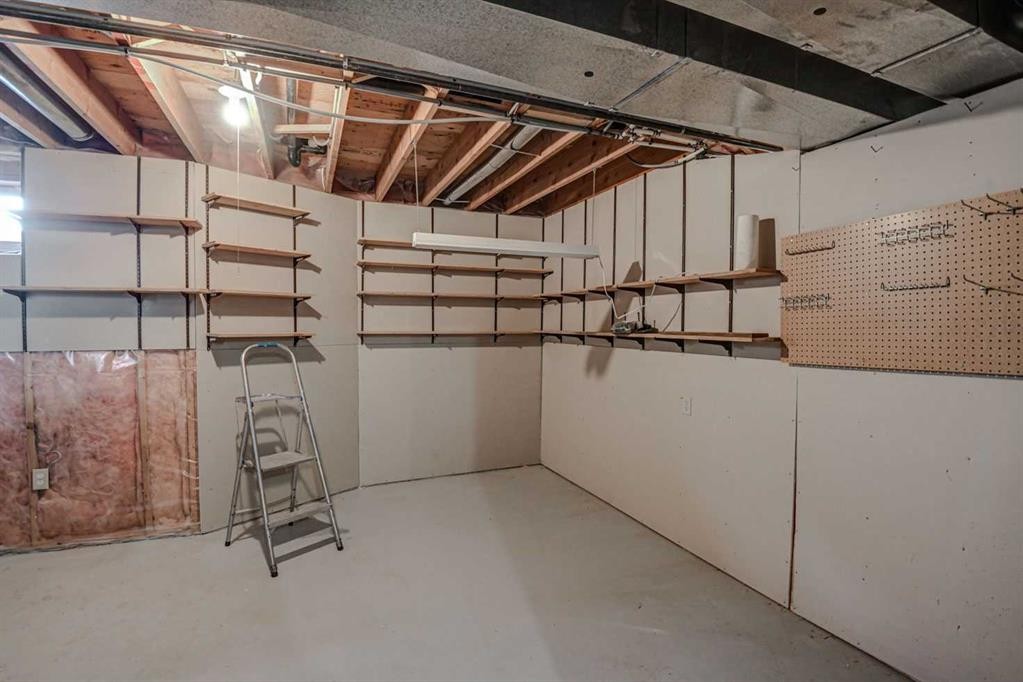 606 Diamond Court Se, Calgary, AB - Indoor Photo Showing Basement