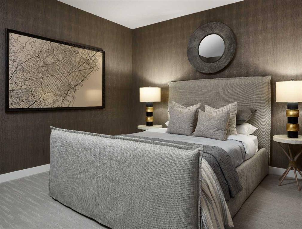 42 Setonridge Way Se, Calgary, AB - Indoor Photo Showing Bedroom