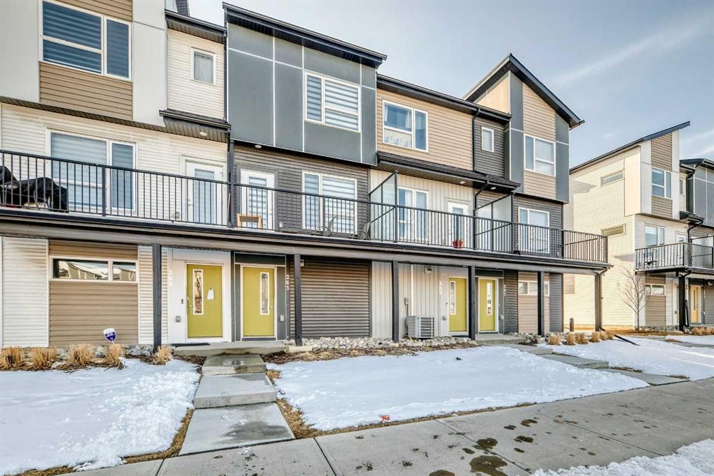 263 Redstone Boulevard Ne, Calgary, AB - Outdoor With Balcony