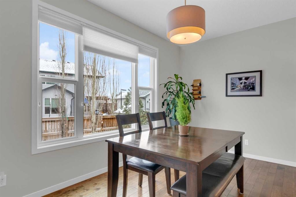 2052 Brightoncrest Green Se, Calgary, AB - Indoor Photo Showing Dining Room