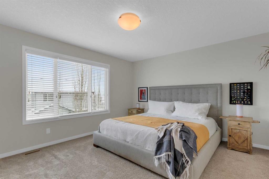 2052 Brightoncrest Green Se, Calgary, AB - Indoor Photo Showing Bedroom