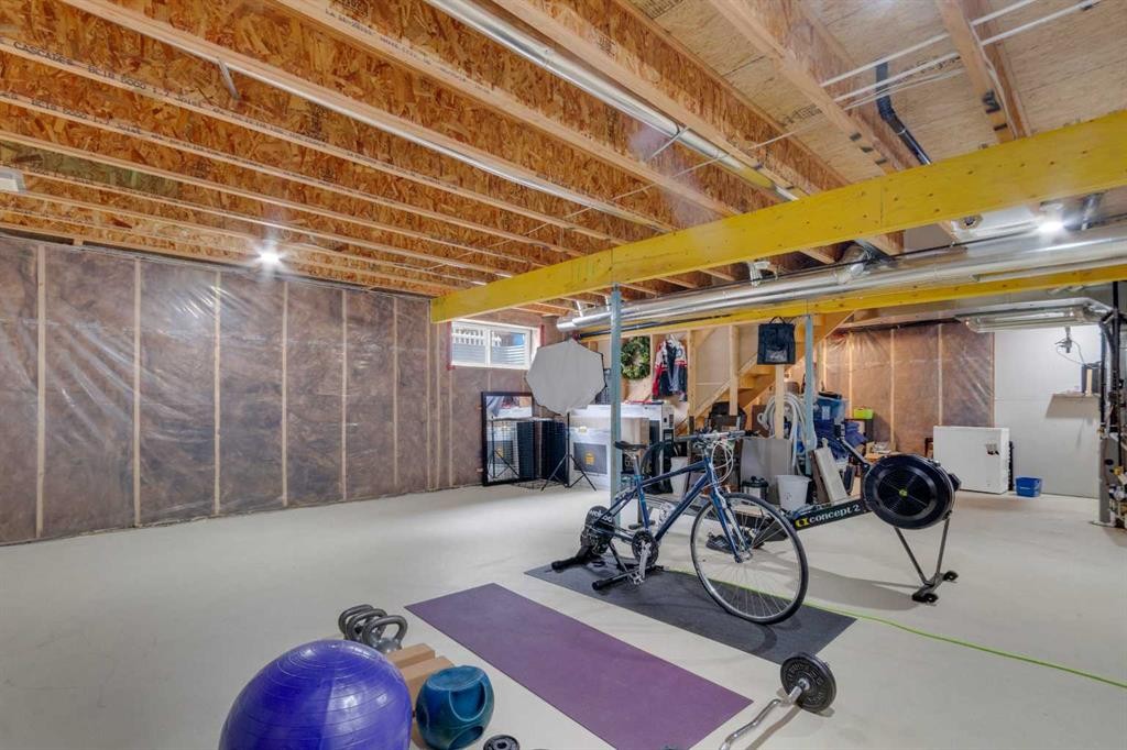 2052 Brightoncrest Green Se, Calgary, AB - Indoor Photo Showing Basement