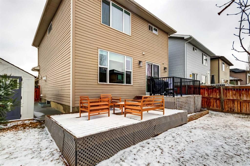 2052 Brightoncrest Green Se, Calgary, AB - Outdoor With Deck Patio Veranda With Exterior