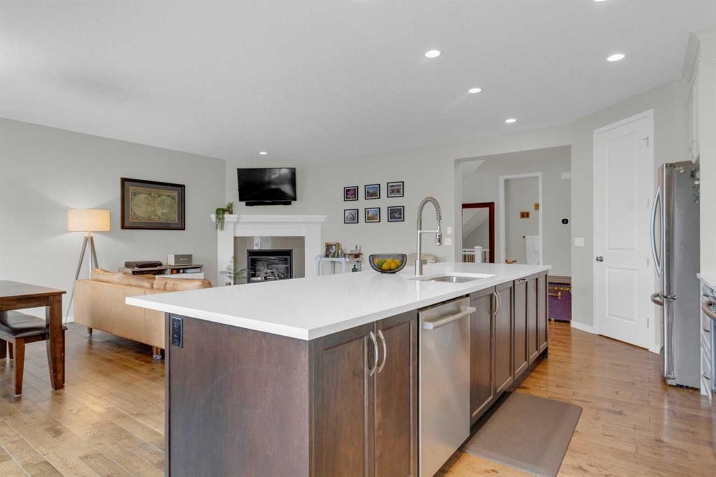 2052 Brightoncrest Green Se, Calgary, AB - Indoor Photo Showing Kitchen