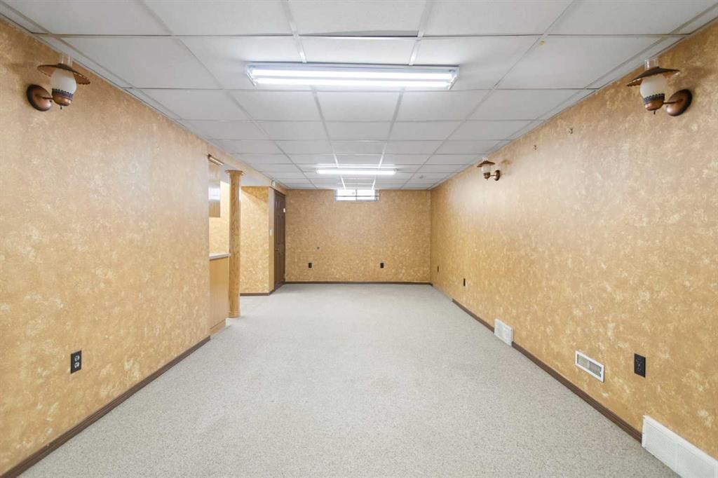 1108 Marcombe Crescent Ne, Calgary, AB - Indoor Photo Showing Basement