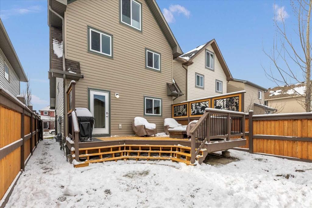 399 Copperpond Boulevard Se, Calgary, AB - Outdoor With Deck Patio Veranda With Exterior