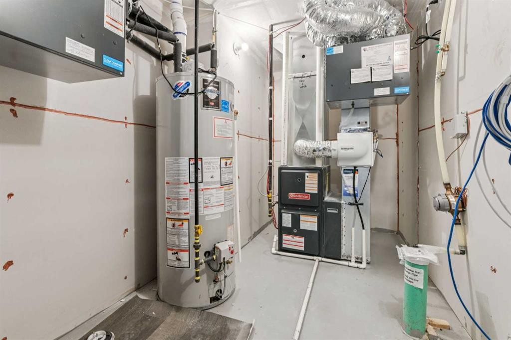 249 Aquila Drive Nw, Calgary, AB - Indoor Photo Showing Basement