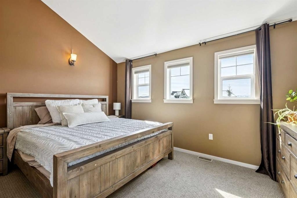 240 Cottageclub Crescent, Rural Rocky View County, AB - Indoor Photo Showing Bedroom