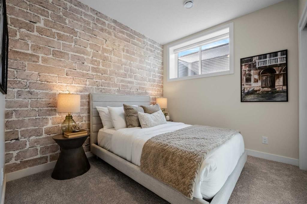 203 Huxland Path Ne, Calgary, AB - Indoor Photo Showing Bedroom