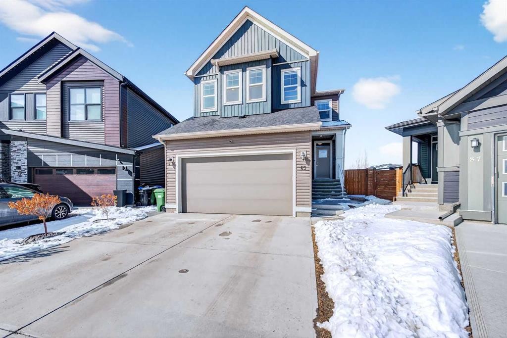 83 Seton Heath Se, Calgary, AB - Outdoor With Facade