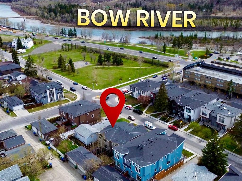 4410 17 Avenue Nw, Calgary, AB - Outdoor With View