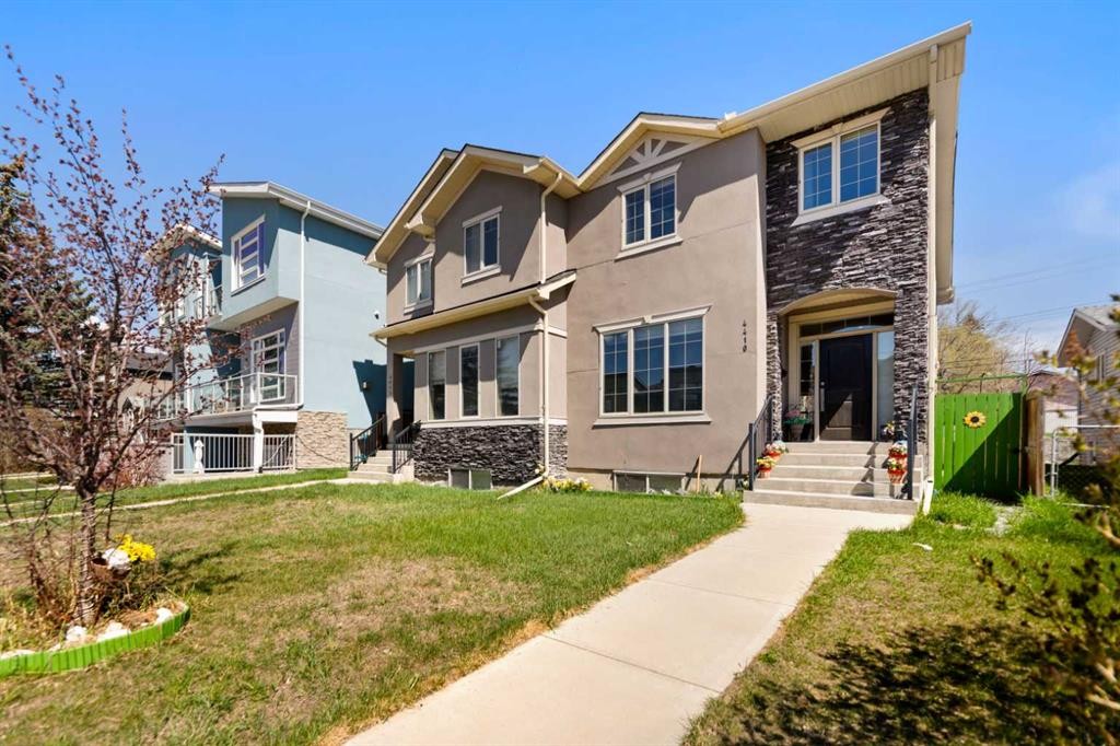 4410 17 Avenue Nw, Calgary, AB - Outdoor With Facade