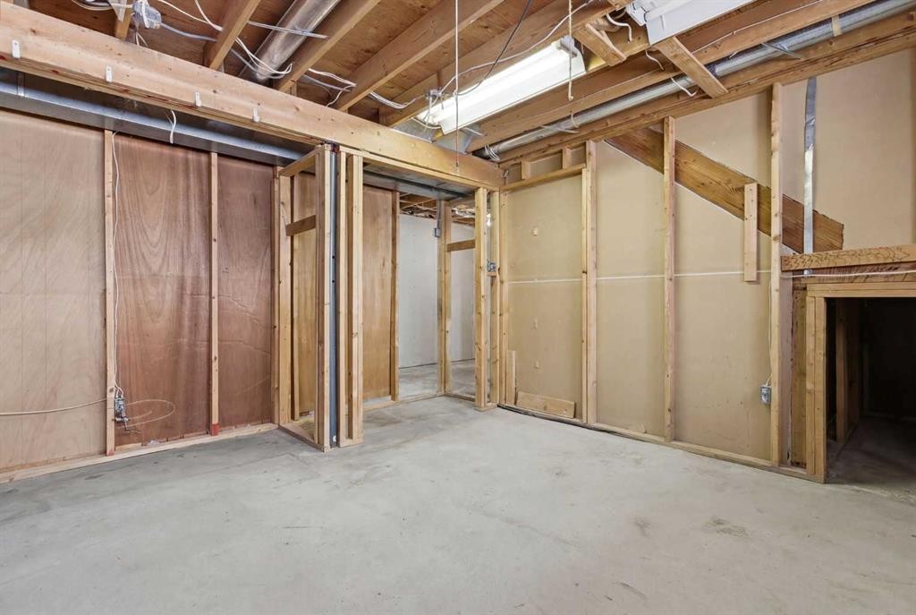 32 Fonda Mews Se, Calgary, AB - Indoor Photo Showing Basement