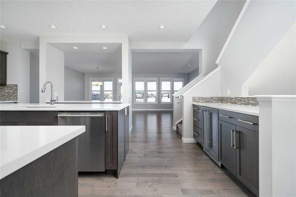 124 Auburn Meadows Crescent Se, Calgary, AB - Indoor Photo Showing Kitchen
