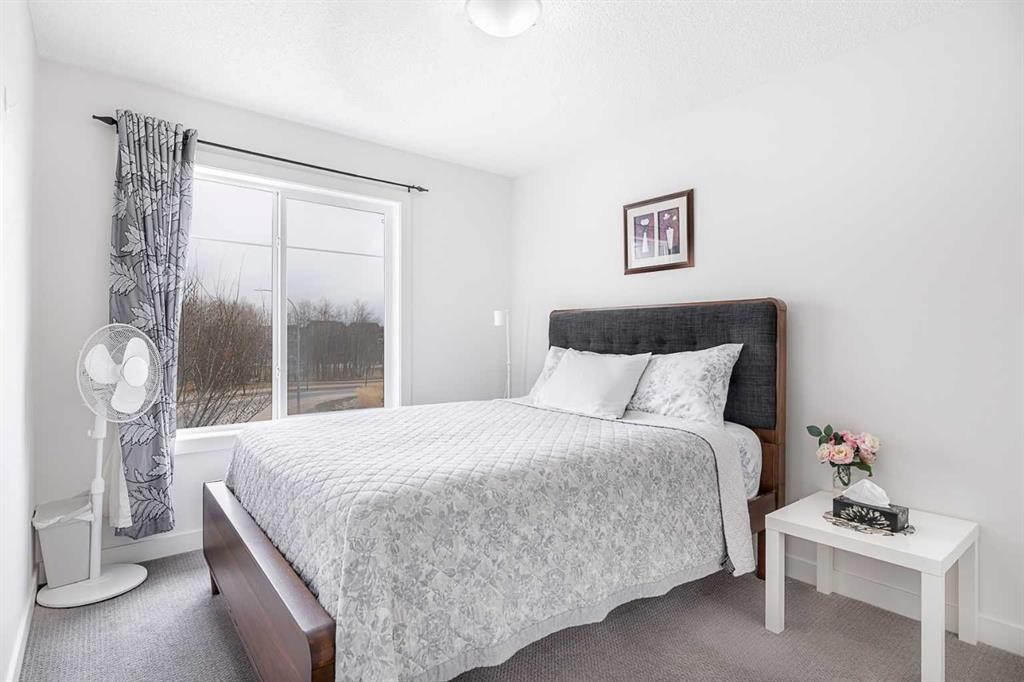 134 Walgrove Drive Se, Calgary, AB - Indoor Photo Showing Bedroom