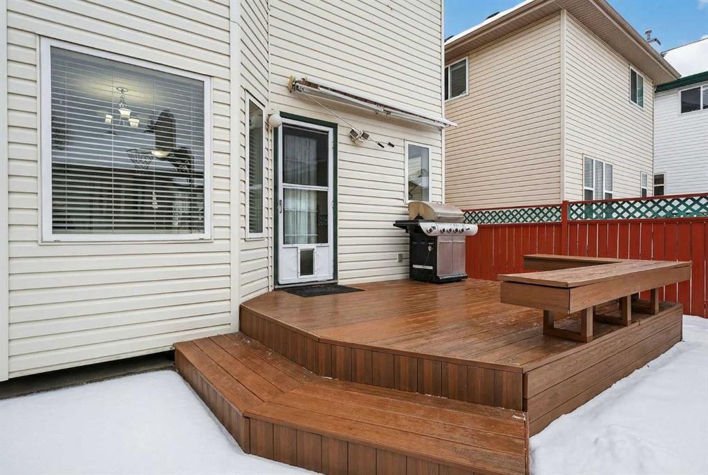 14 Hidden Ranch Hill Nw, Calgary, AB - Outdoor With Deck Patio Veranda With Exterior
