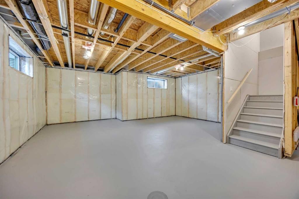 154 Northern Lights Crescent, Langdon, AB - Indoor Photo Showing Basement