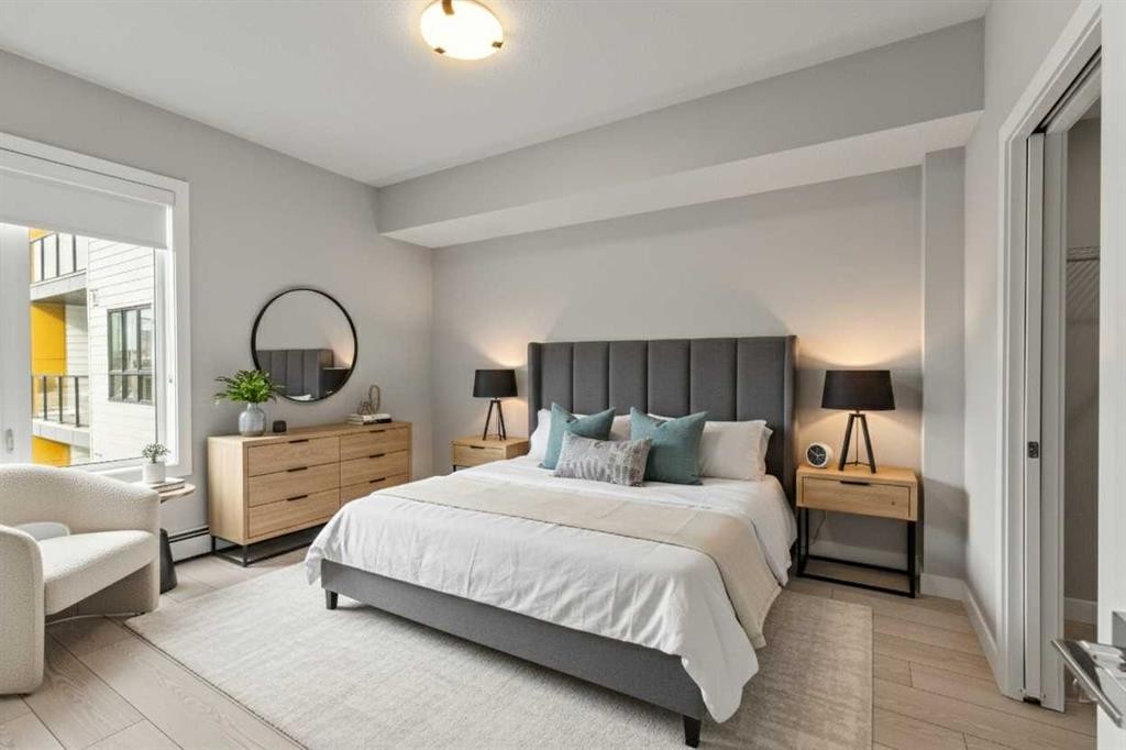 3206-60 Skyview Ranch Road Ne, Calgary, AB - Indoor Photo Showing Bedroom