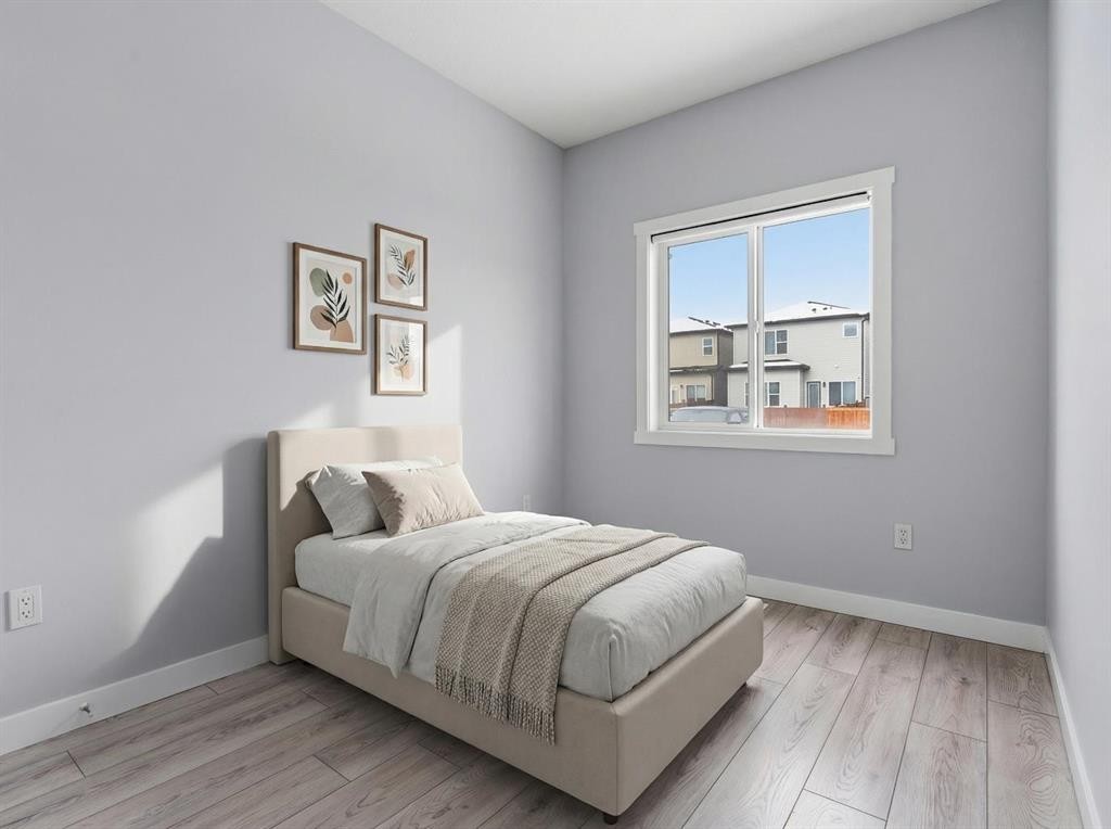 68 Cornerbrook View Ne, Calgary, AB - Indoor Photo Showing Bedroom