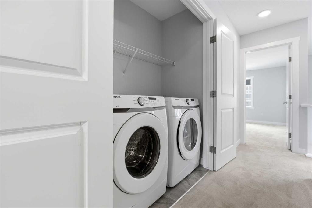 68 Cornerbrook View Ne, Calgary, AB - Indoor Photo Showing Laundry Room