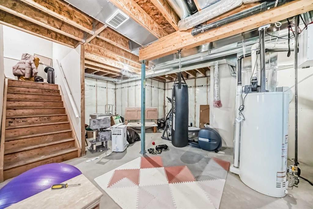 2 Chelsea Bay, Chestermere, AB - Indoor Photo Showing Basement