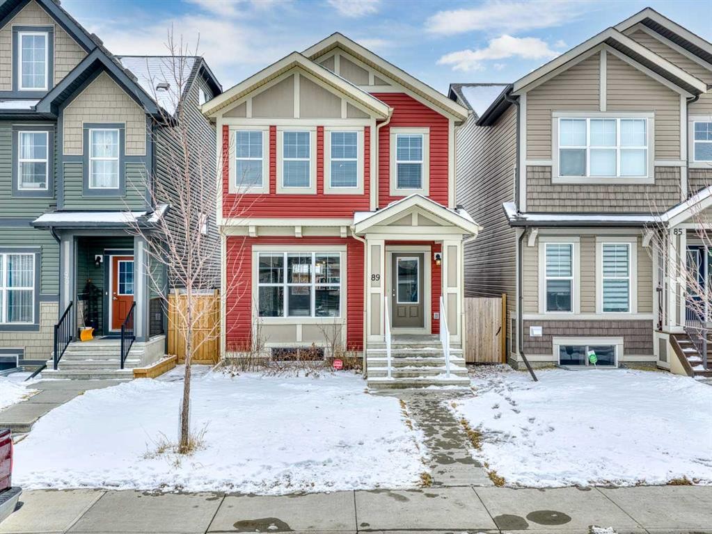 89 Walgrove Rise Se, Calgary, AB - Outdoor With Facade