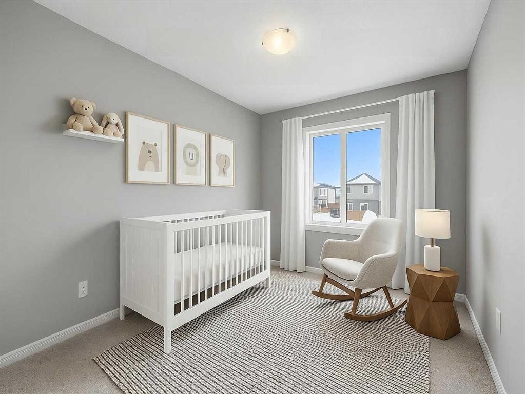 89 Walgrove Rise Se, Calgary, AB - Indoor Photo Showing Bedroom