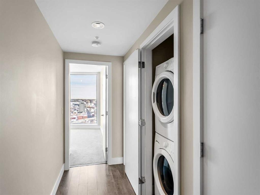 2103-510 6 Avenue Se, Calgary, AB - Indoor Photo Showing Laundry Room
