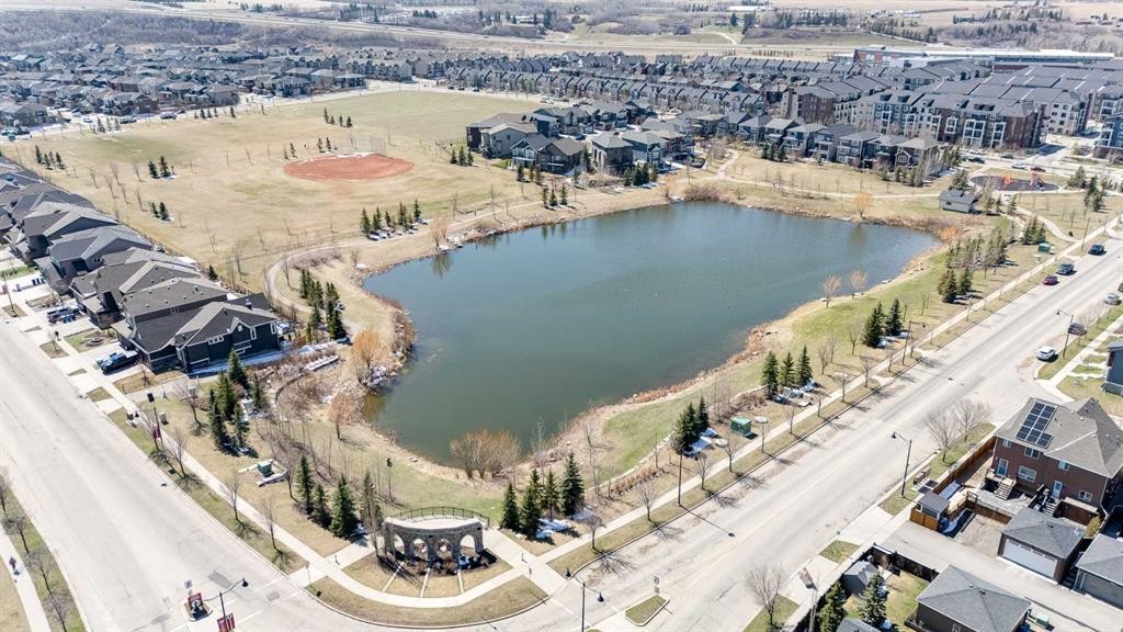 118 Legacy Path Se, Calgary, AB - Outdoor With Body Of Water With View