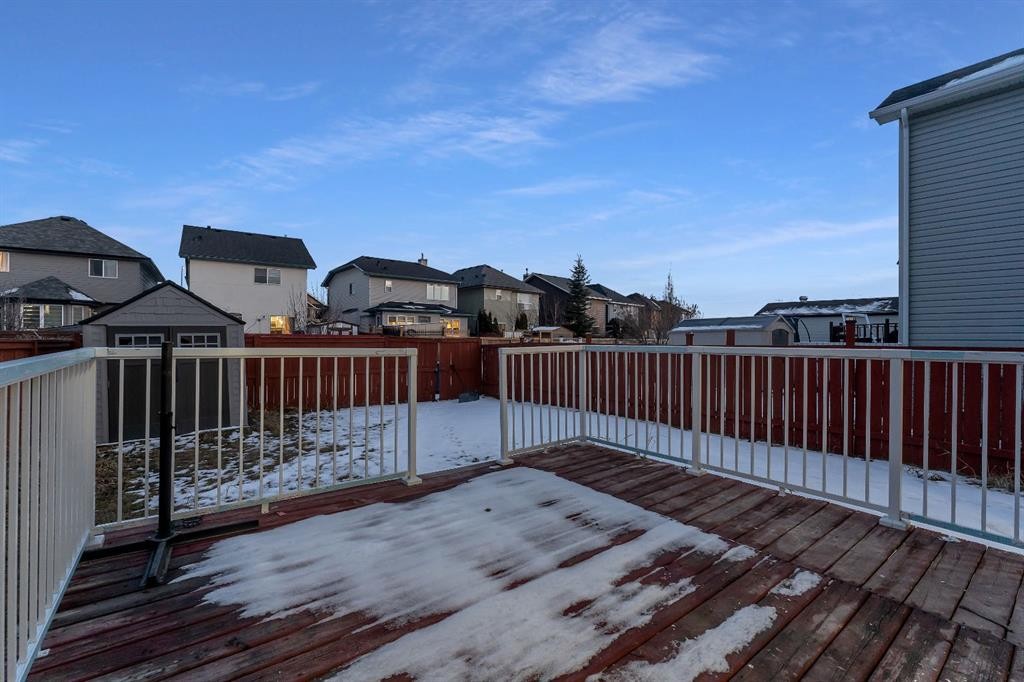 52 Saddlecreek Terrace, Calgary, AB - Outdoor With Deck Patio Veranda With Exterior