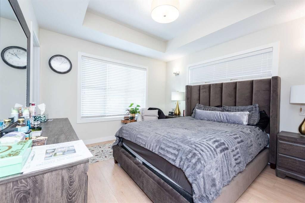 412-30 Cornerstone Manor Ne, Calgary, AB - Indoor Photo Showing Bedroom