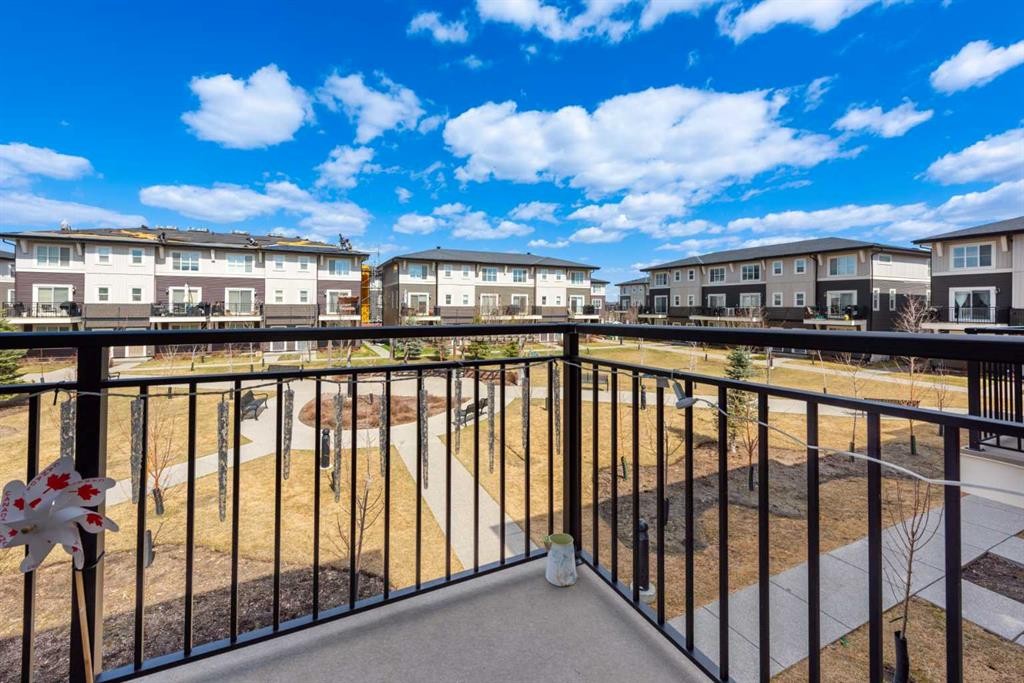 412-30 Cornerstone Manor Ne, Calgary, AB - Outdoor With Balcony