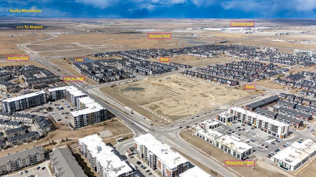 412-30 Cornerstone Manor Ne, Calgary, AB - Outdoor With View