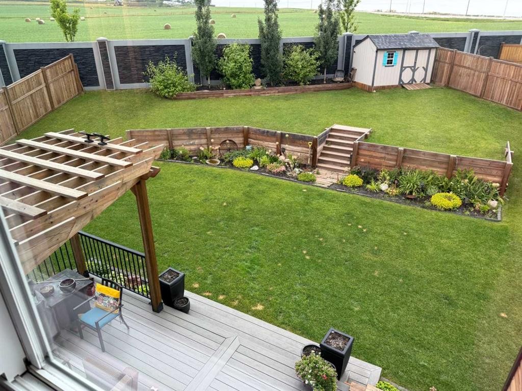 230 Nolanhurst Bay Nw, Calgary, AB - Outdoor With Deck Patio Veranda With Backyard