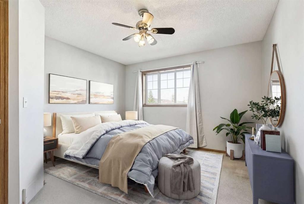 39 Country Village Circle Ne, Calgary, AB - Indoor Photo Showing Bedroom