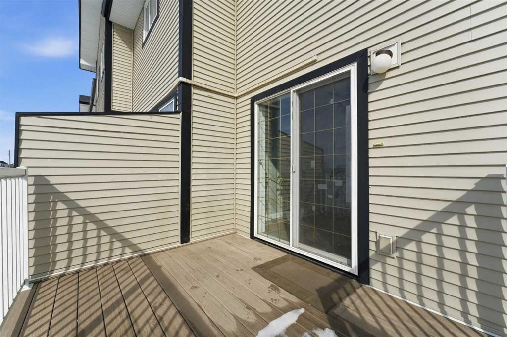 1-12 Silver Creek Boulevard Nw, Airdrie, AB - Outdoor With Deck Patio Veranda With Exterior