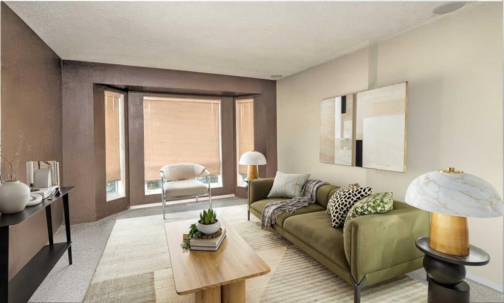 73 Martindale Boulevard Ne, Calgary, AB - Indoor Photo Showing Living Room