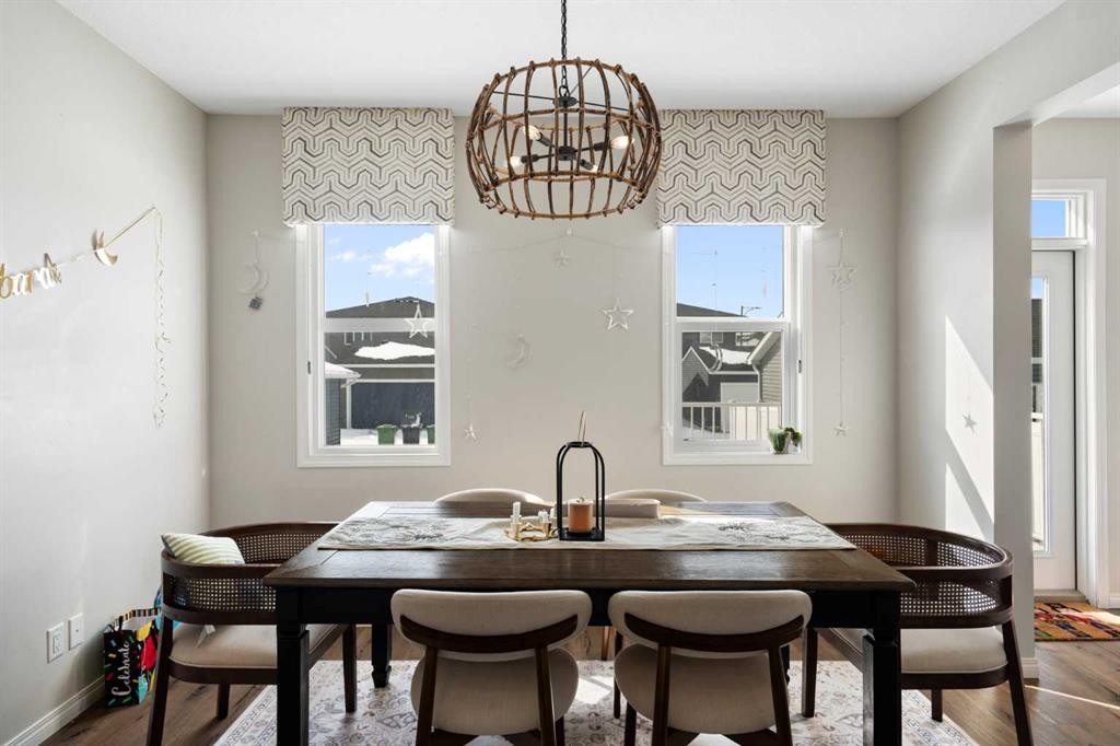 171 Chelsea Road, Chestermere, AB - Indoor Photo Showing Dining Room