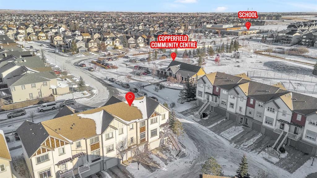 300 Copperstone Cove Se, Calgary, AB - Outdoor With View