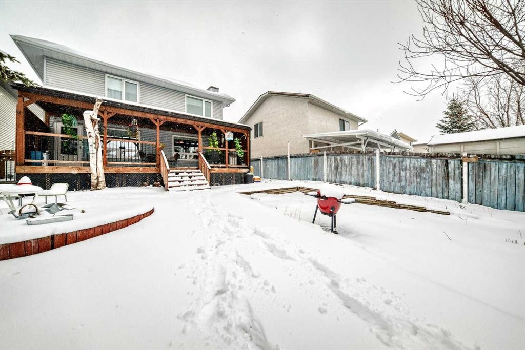 49 Applewood Court Se, Calgary, AB - Outdoor With Deck Patio Veranda