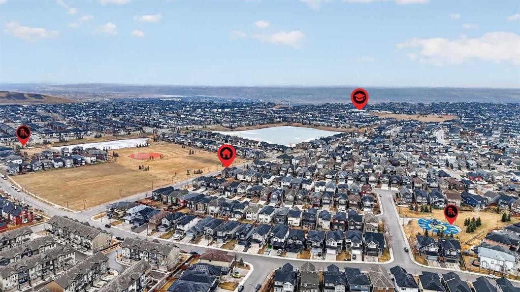 9 Legacy Lane Se, Calgary, AB - Outdoor With View