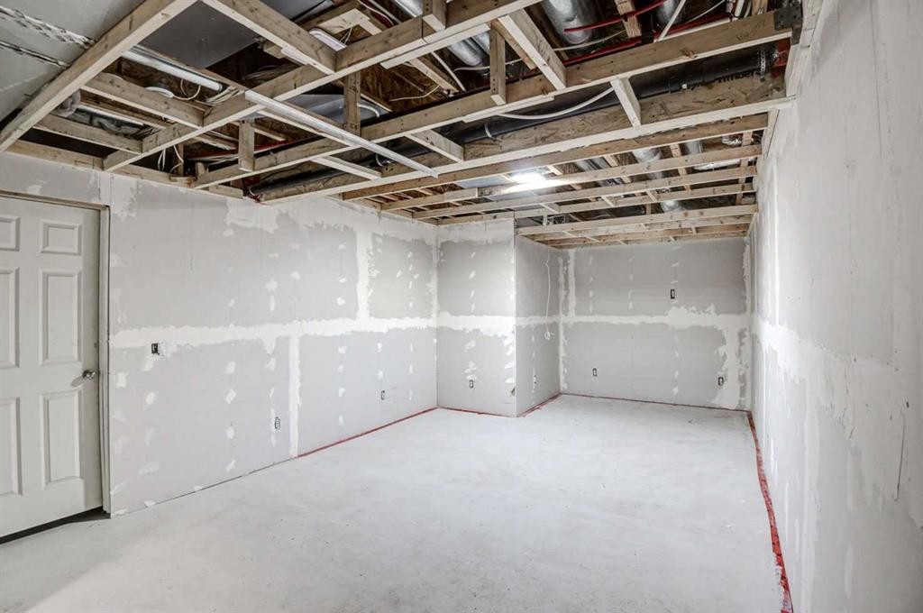 195 Masters Avenue Se, Calgary, AB - Indoor Photo Showing Basement