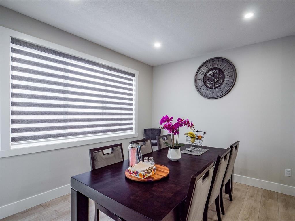 132 Belvedere Drive Se, Calgary, AB - Indoor Photo Showing Dining Room