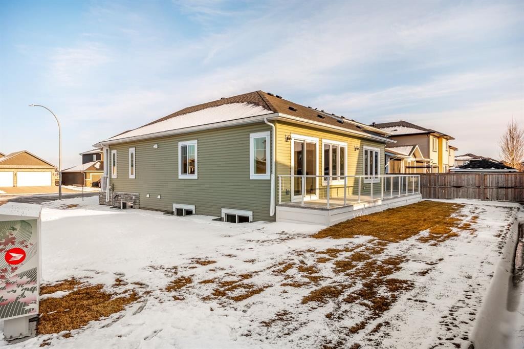 52 Lakes Estates Circle, Strathmore, AB - Outdoor With Deck Patio Veranda