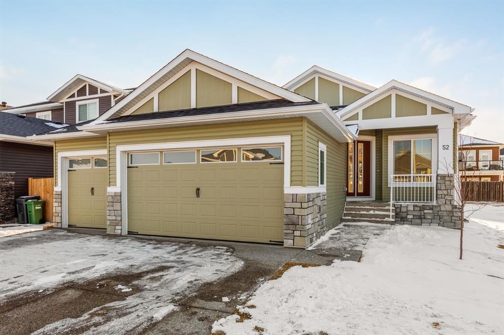 52 Lakes Estates Circle, Strathmore, AB - Outdoor With Facade