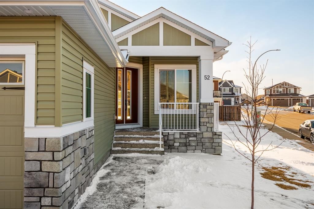 52 Lakes Estates Circle, Strathmore, AB - Outdoor With Deck Patio Veranda