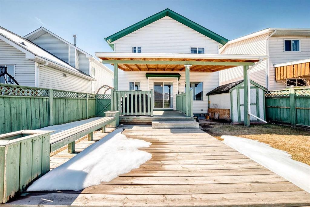 69 Applemont Place Se, Calgary, AB - Outdoor With Deck Patio Veranda With Exterior