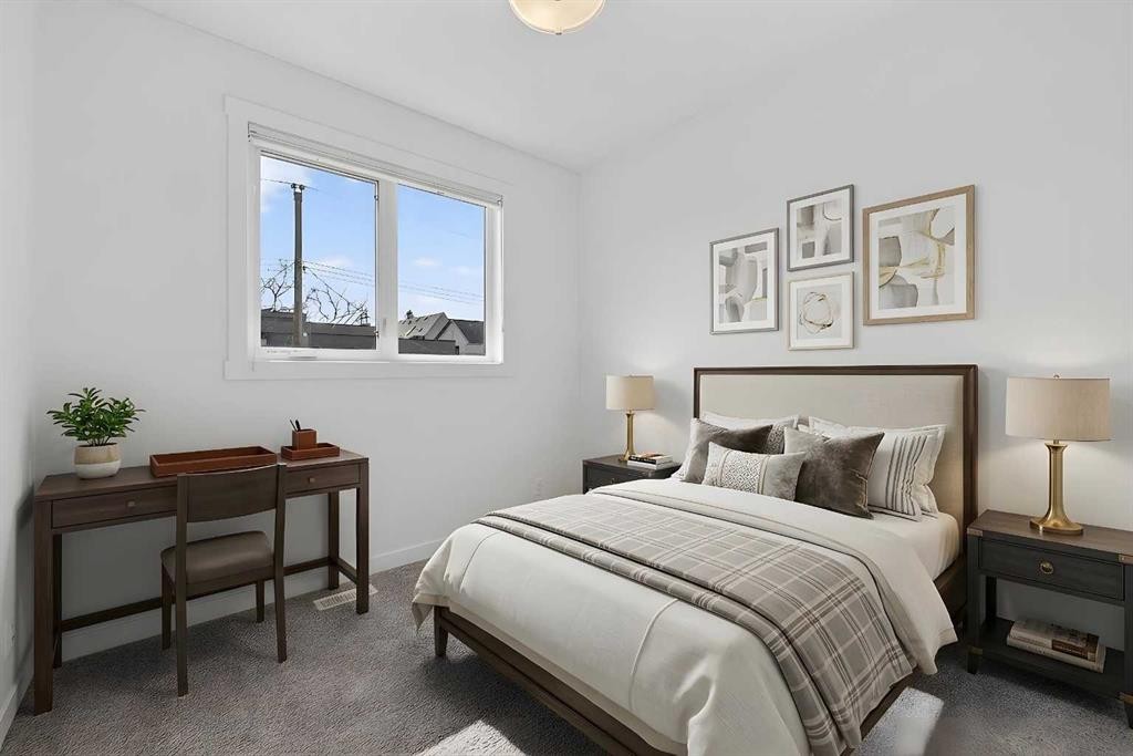 935 Regal Crescent Ne, Calgary, AB - Indoor Photo Showing Bedroom